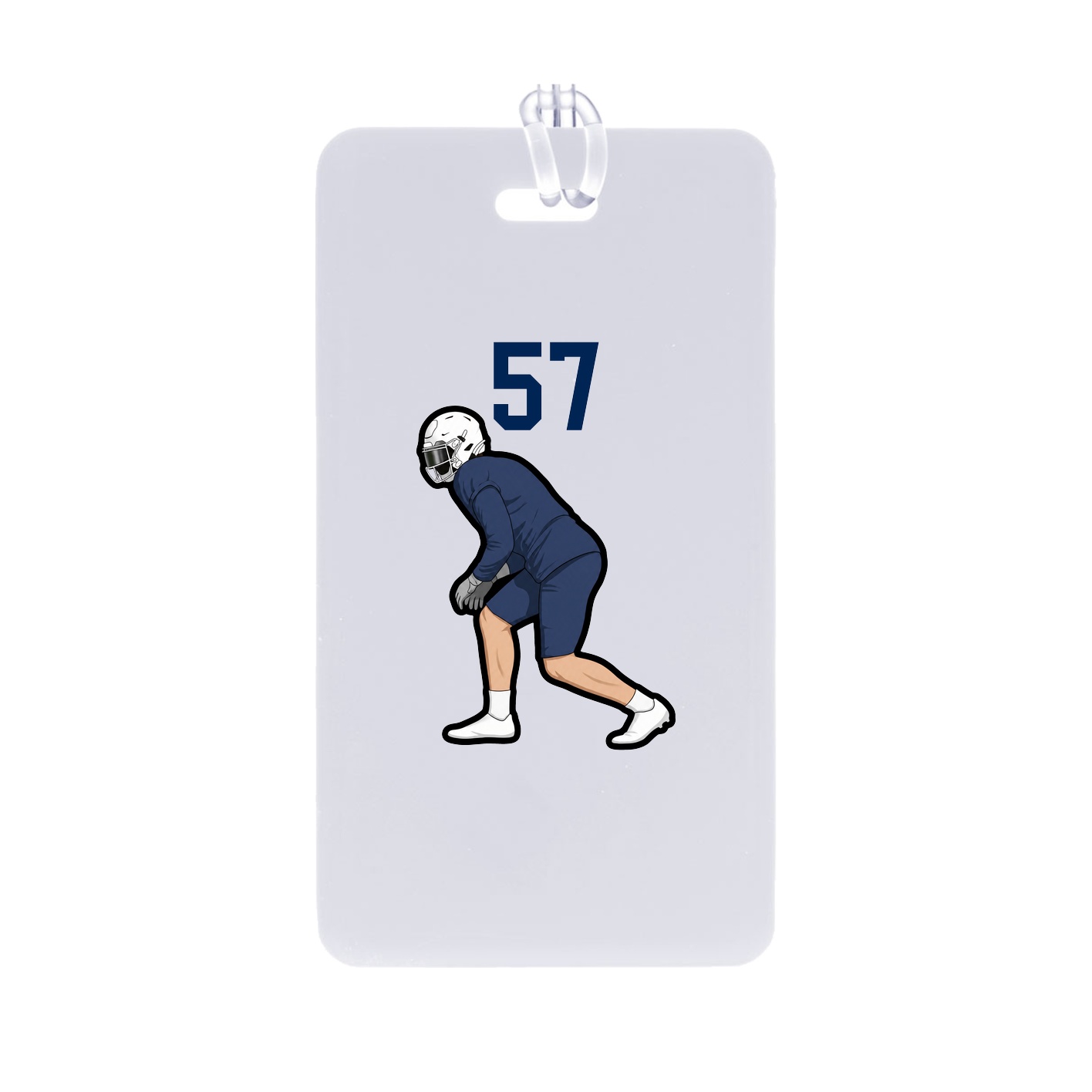 Bag Tag — Number Top in Classic