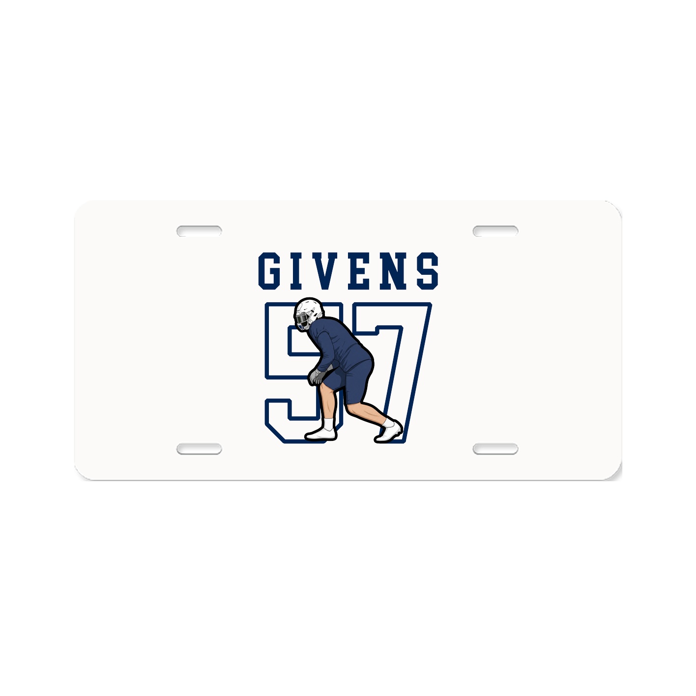 License Plate — Shirsey in Classic