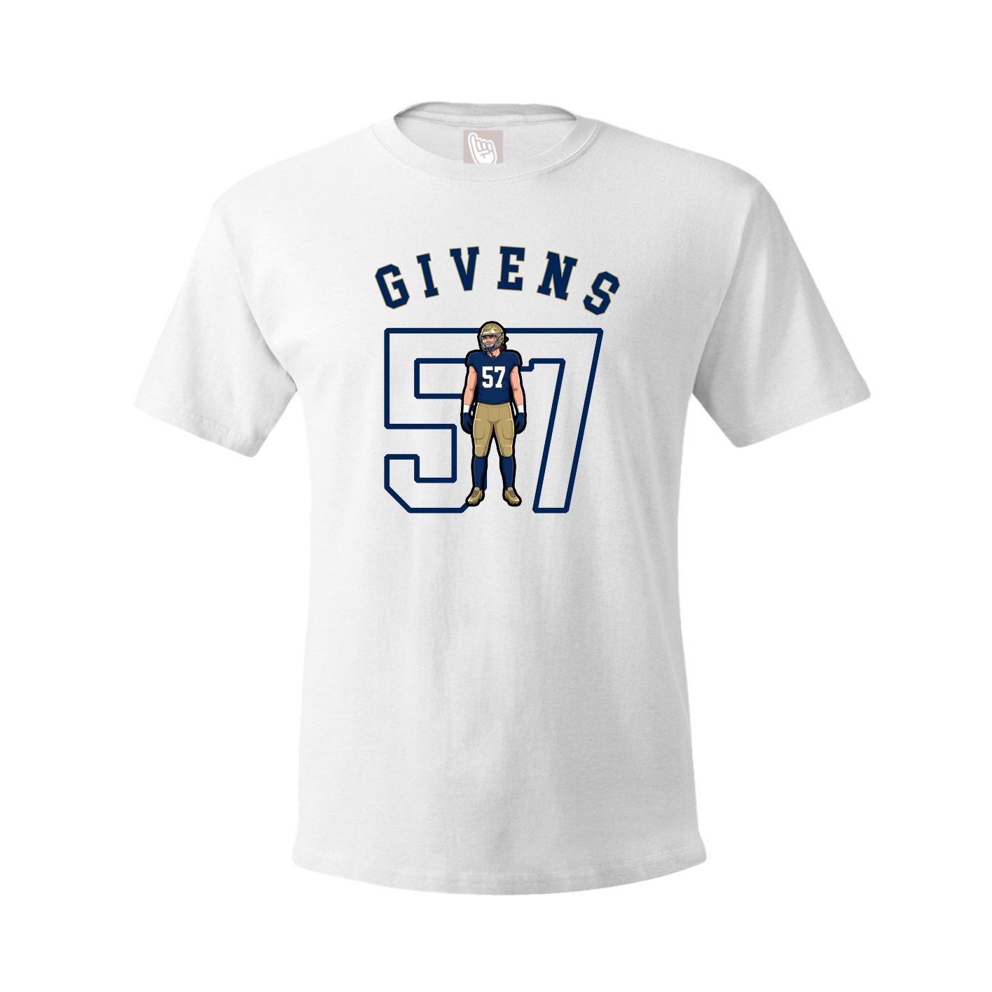 Tee — Shirsey Arch in White