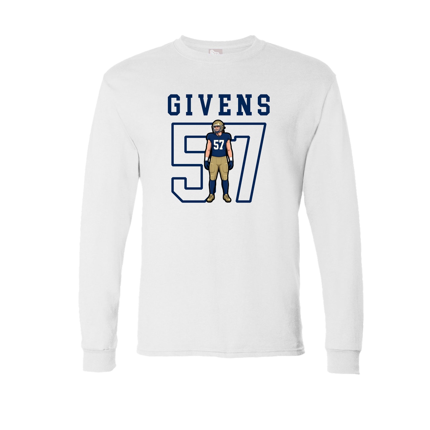 Long Sleeve Tee — Shirsey in White
