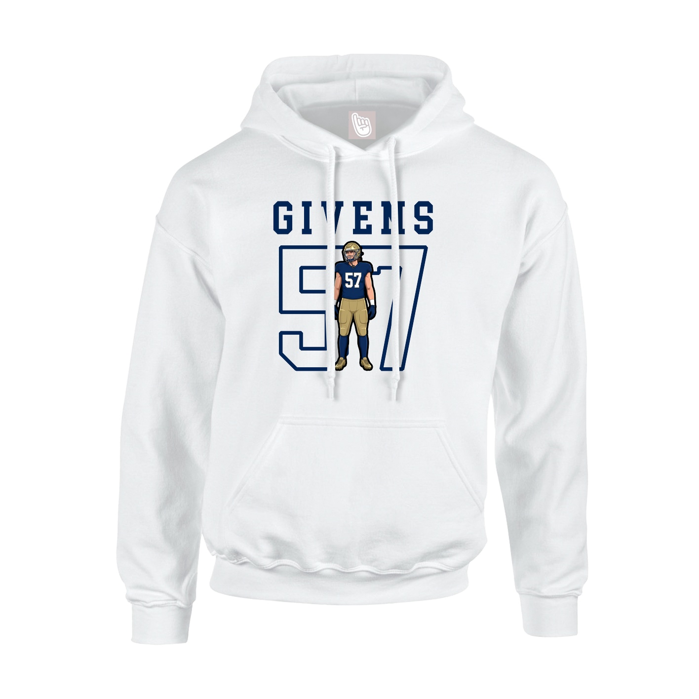 Youth Hoodie — Shirsey in White