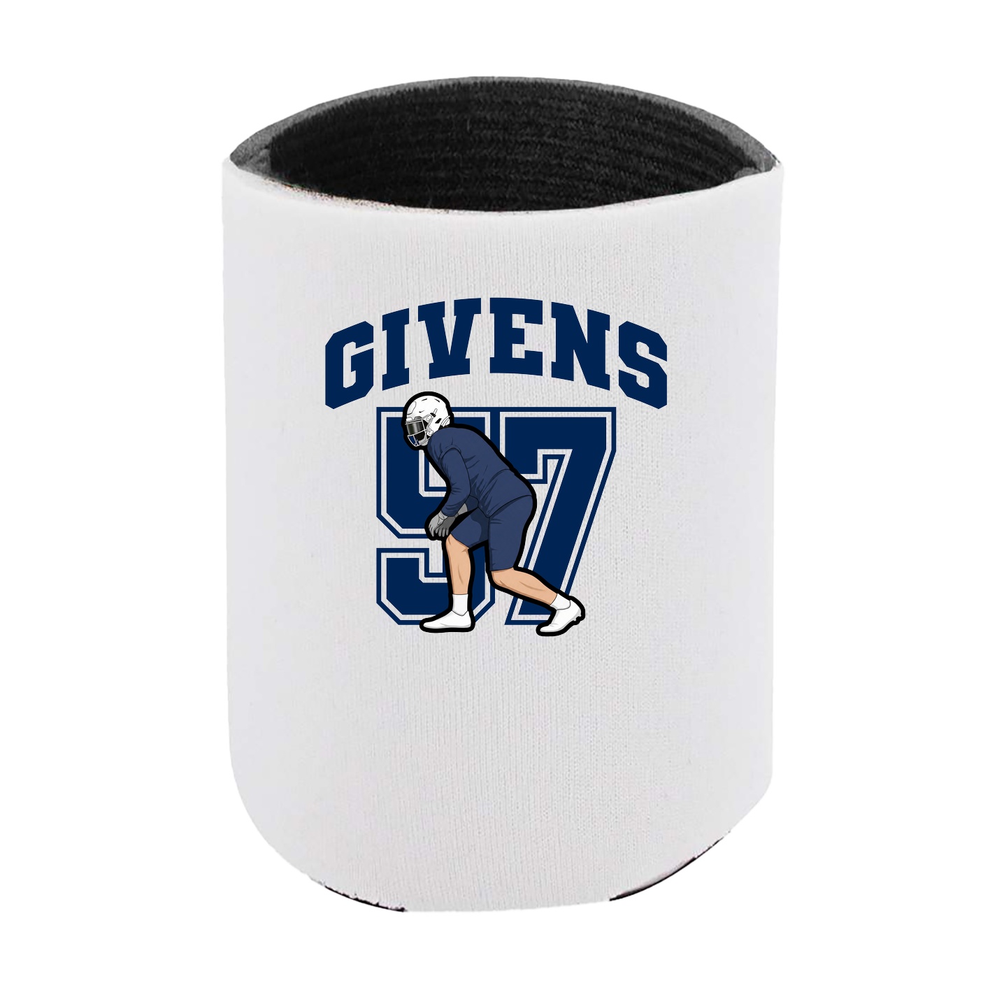 Can Holder — Number in White