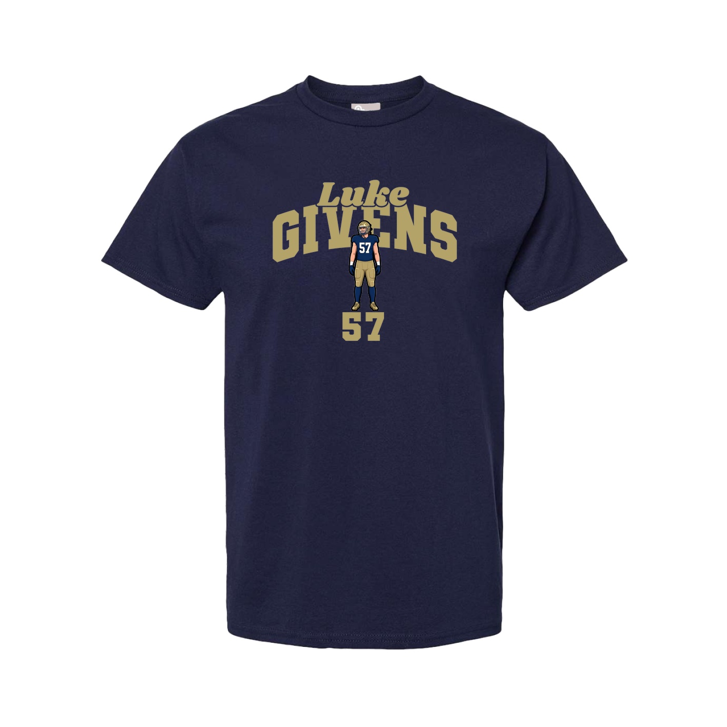 Tee — Signature Arch in Navy