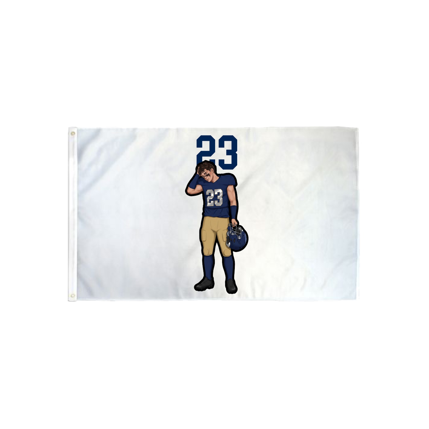 3x5 Flag — Number Top in Classic