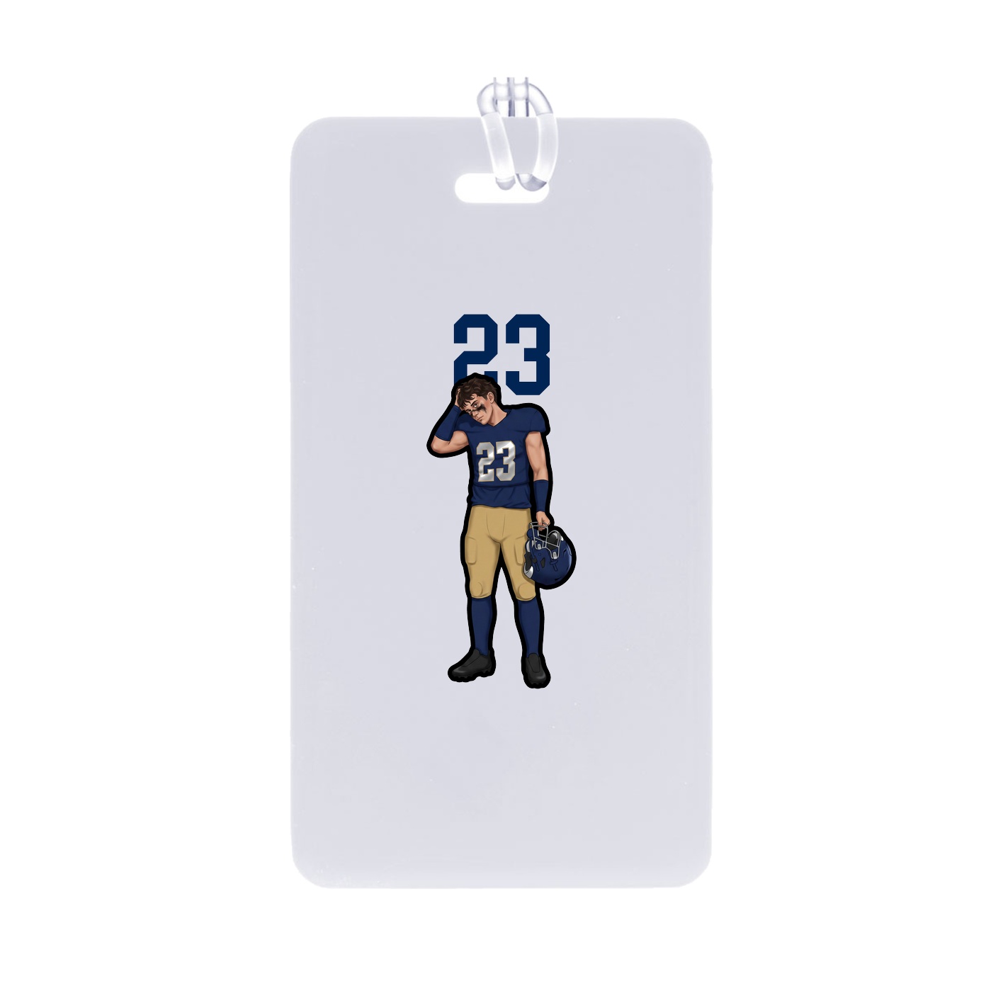 Bag Tag — Number Top in Classic