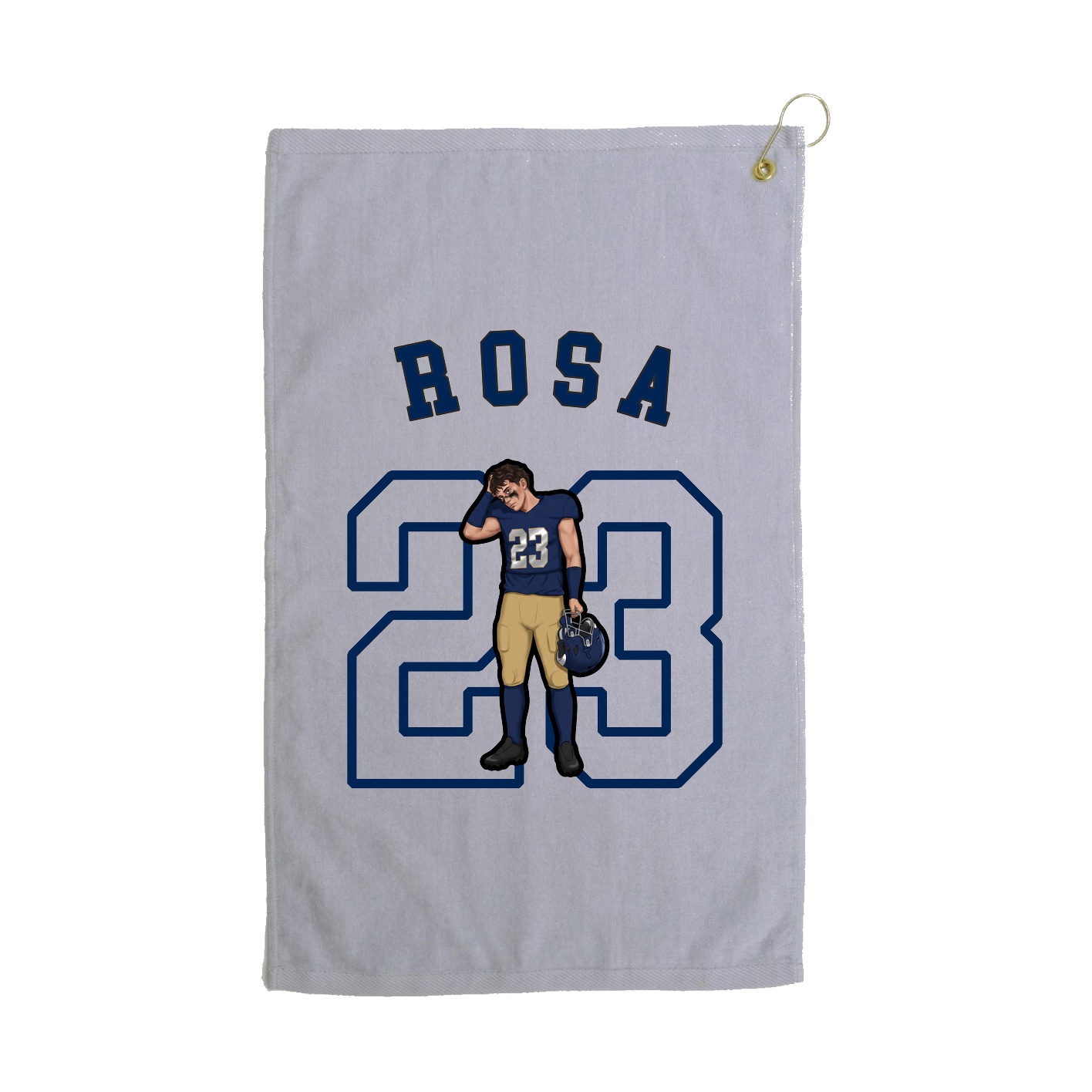 Golf Towel — Shirsey Arch in Grey