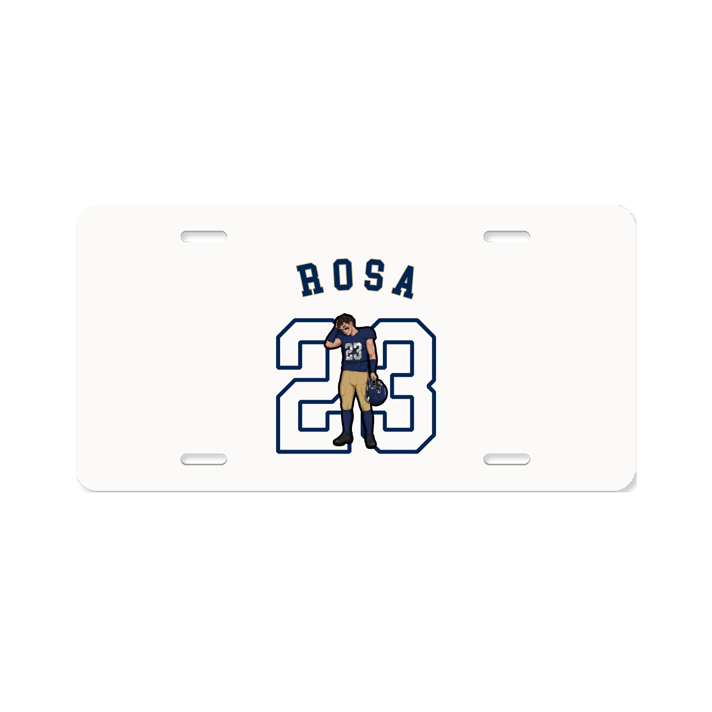 License Plate — Shirsey Arch in Classic