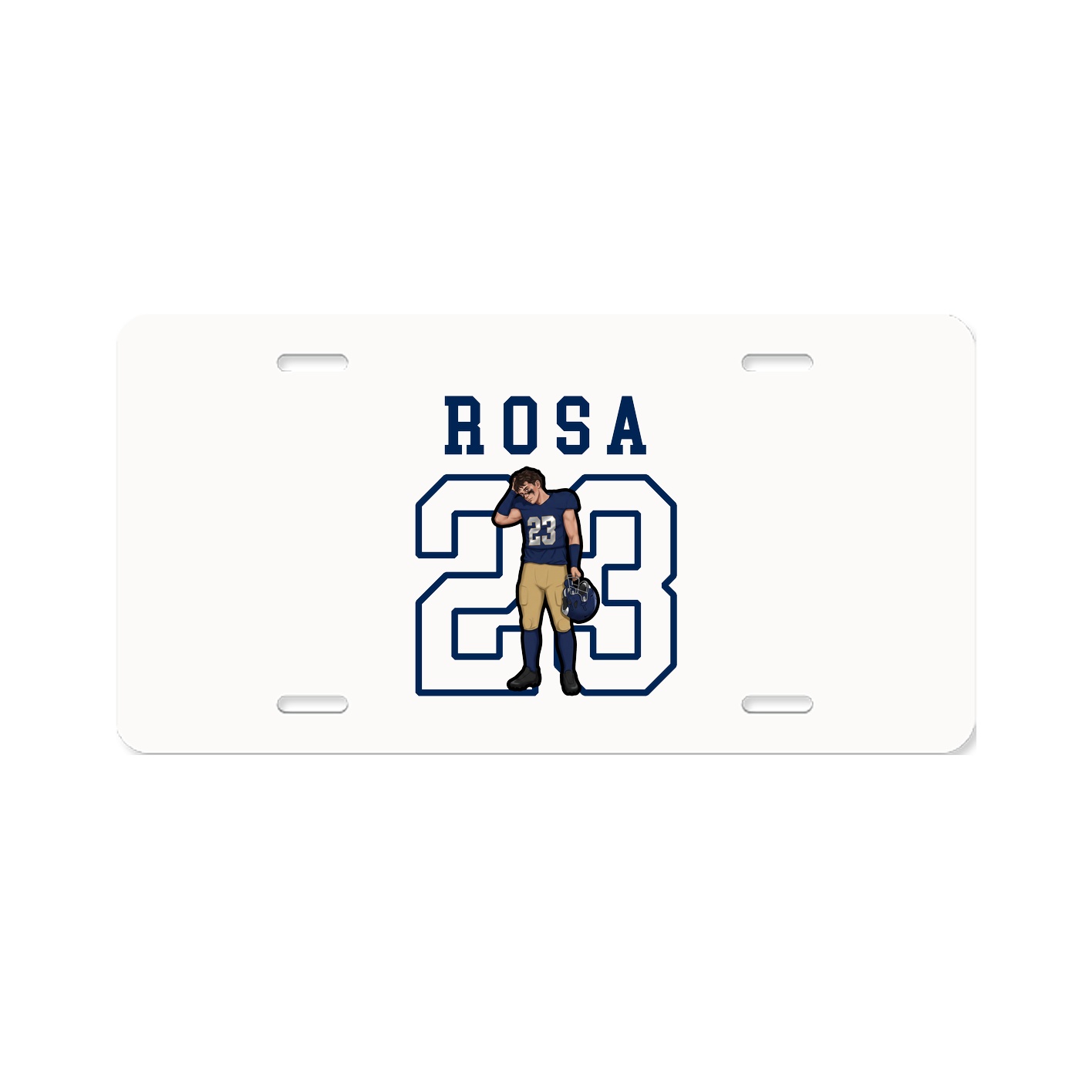 License Plate — Shirsey in Classic