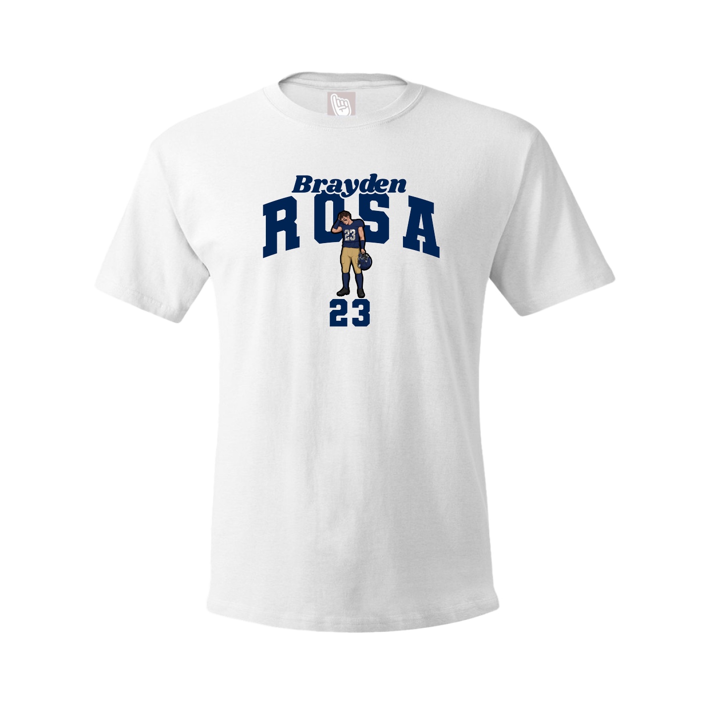Tee — Signature Arch in White