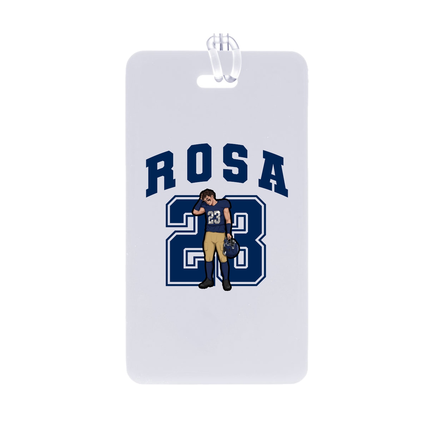 Bag Tag — Number in Classic
