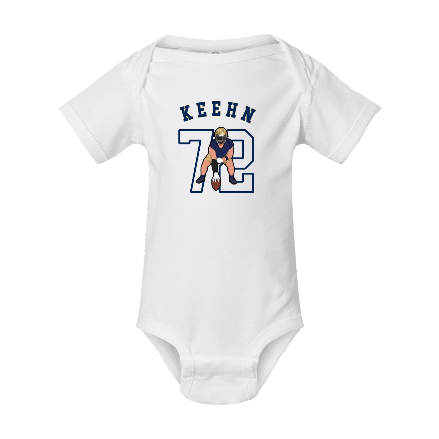 Baby Onesie — Shirsey Arch in White