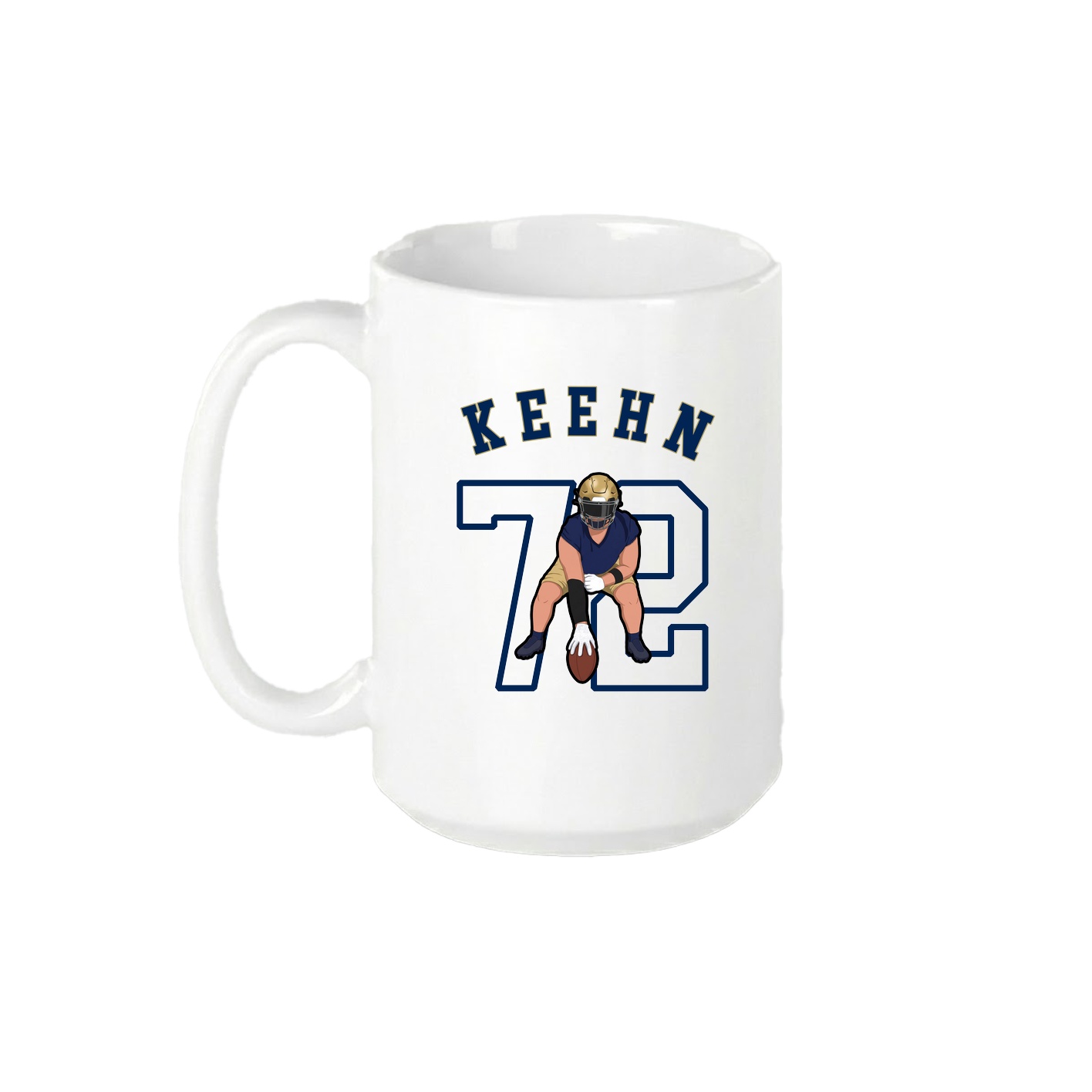 15oz Coffee Mug — Shirsey Arch in White