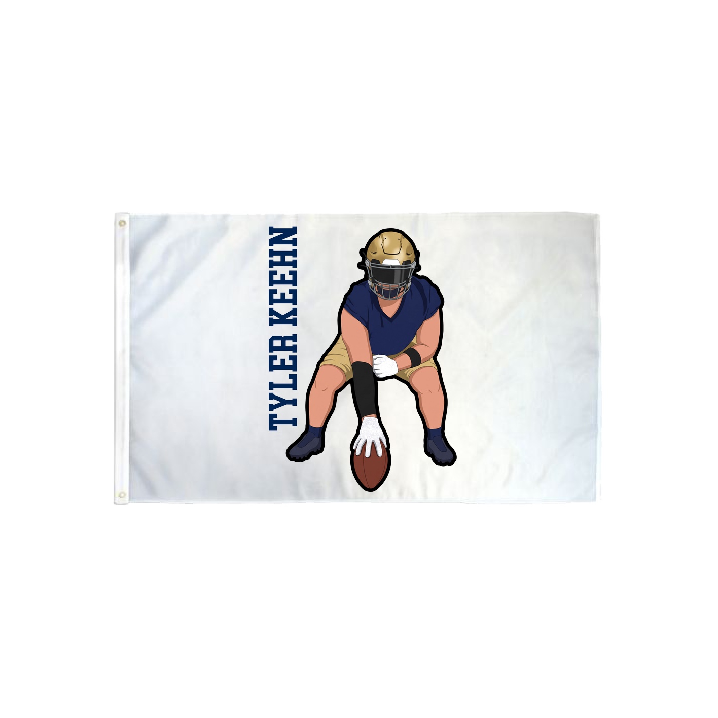 3x5 Flag — Name Vertical in Classic