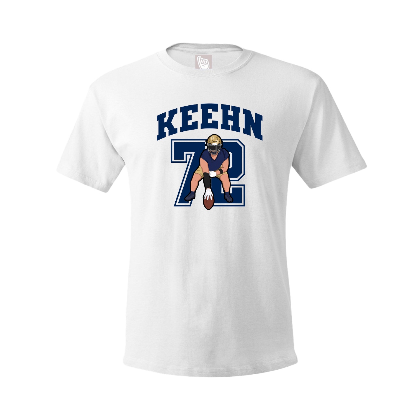 Tee — Number in White