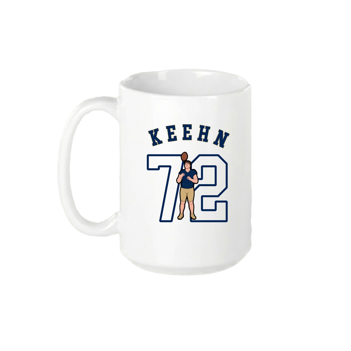 15oz Coffee Mug — Shirsey Arch in White
