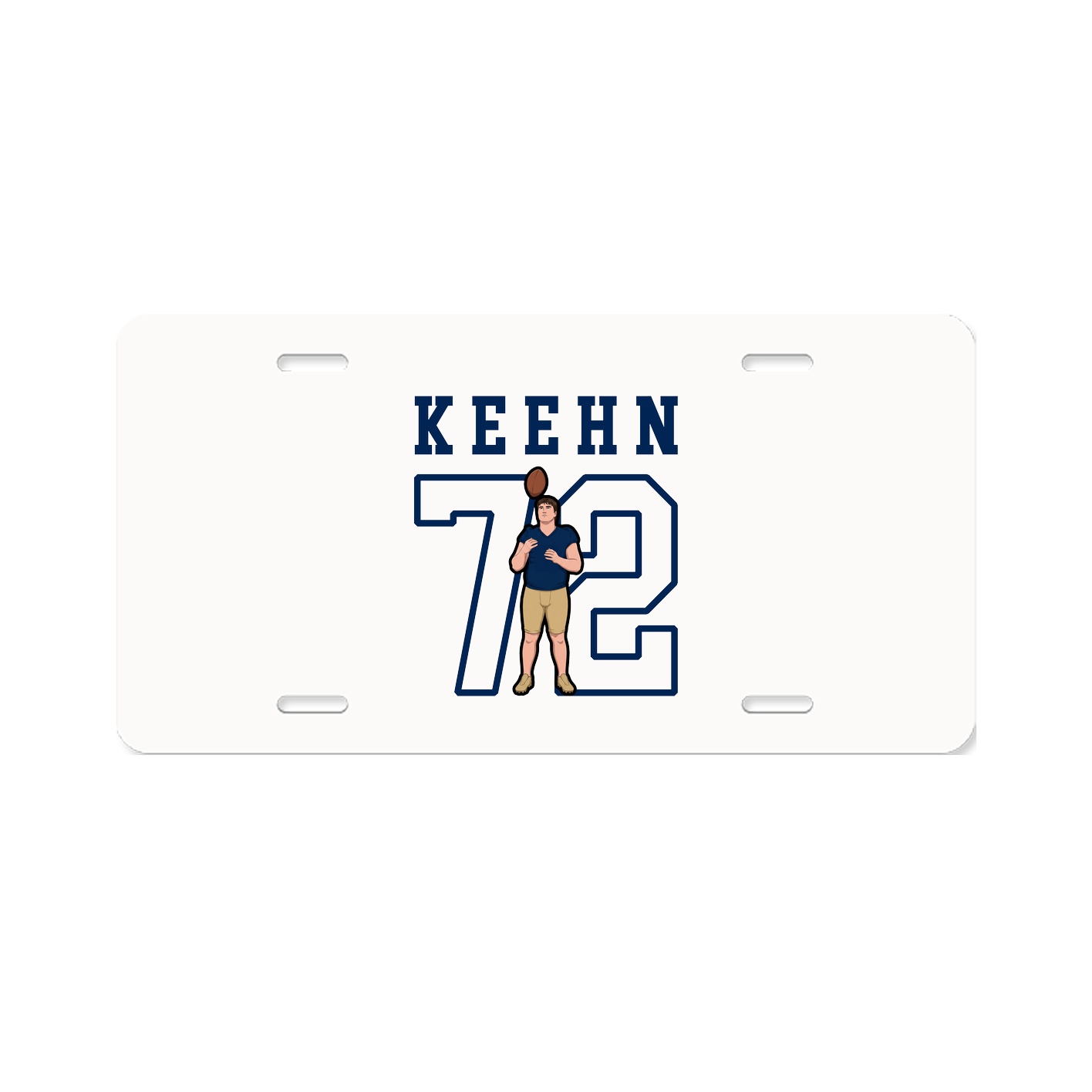 License Plate — Shirsey in Classic
