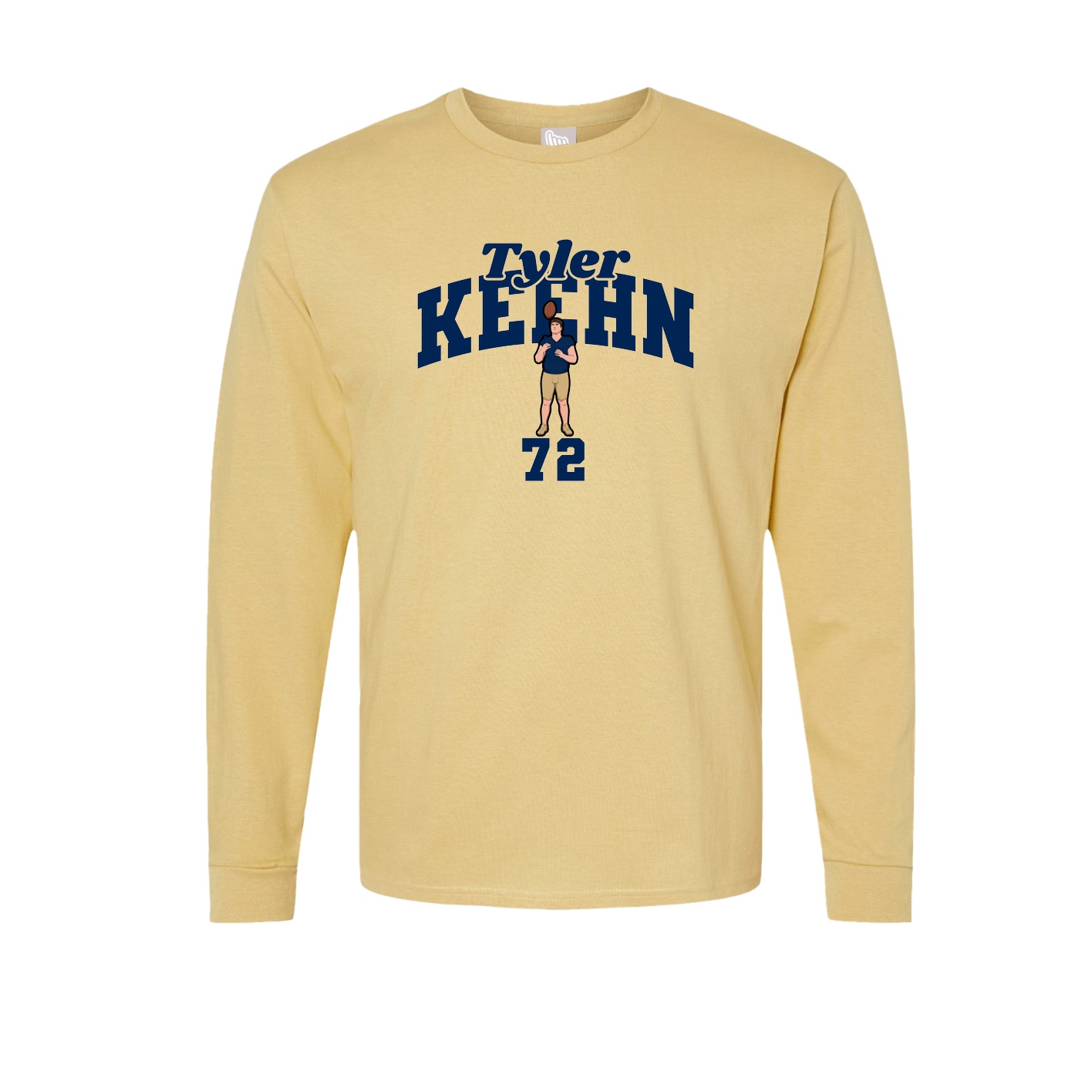 Long Sleeve Tee — Signature Arch in Vegas Gold