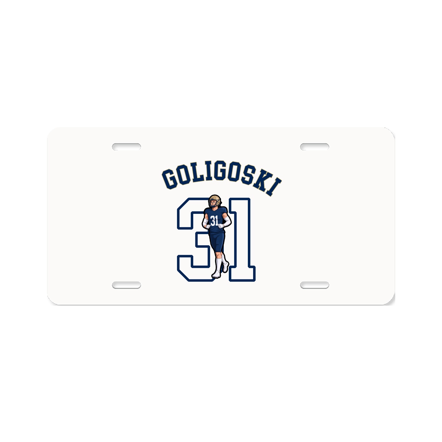 License Plate — Shirsey Arch in Classic
