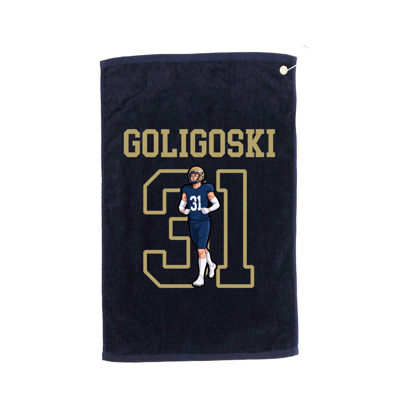 Golf Towel — Shirsey in Navy