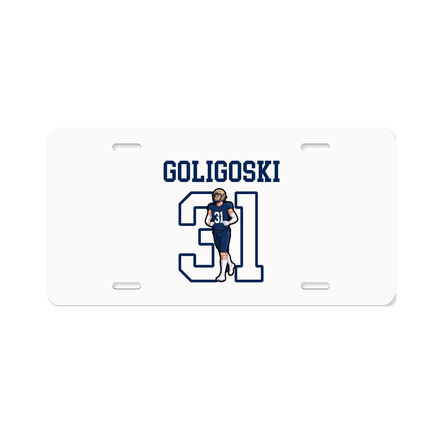 License Plate — Shirsey in Classic