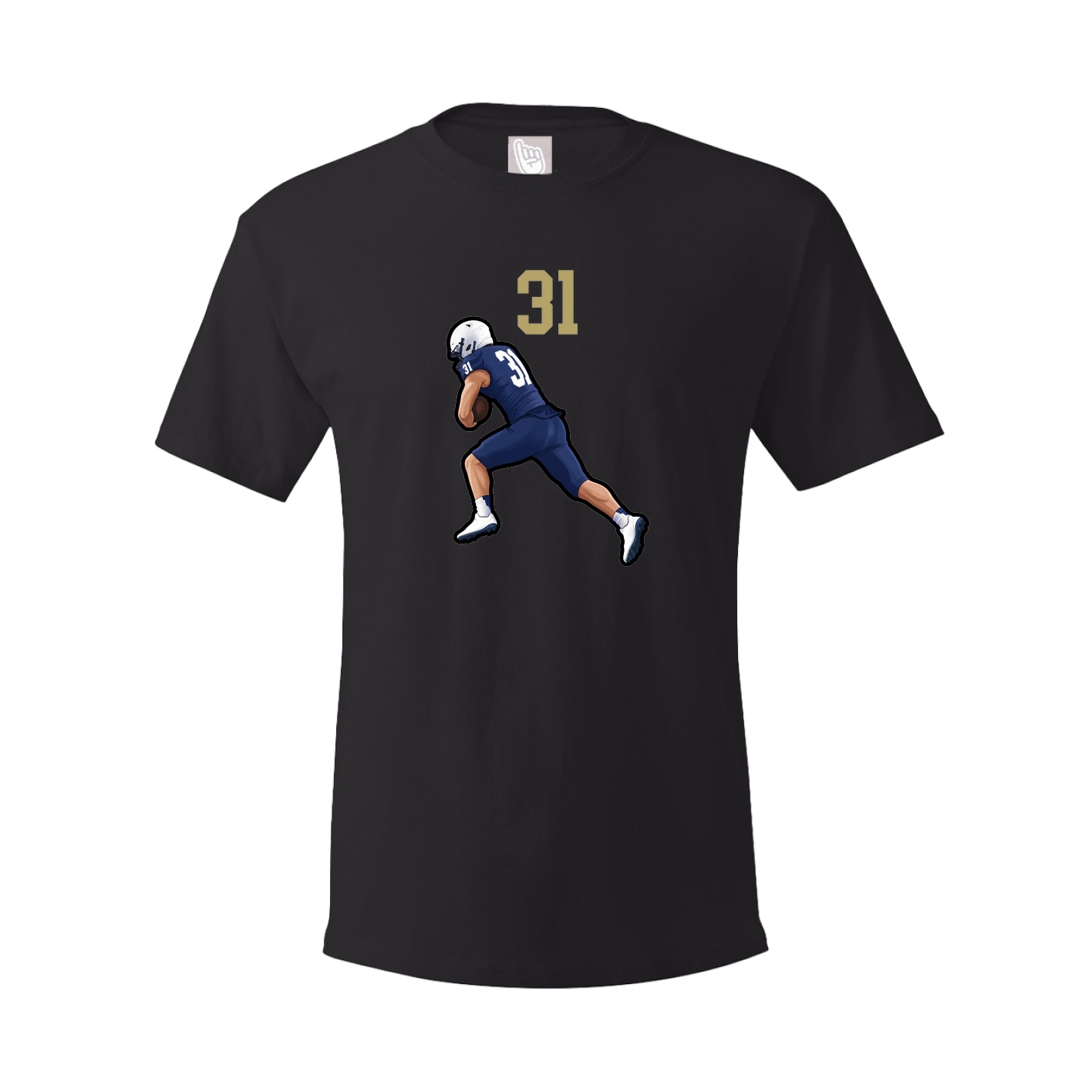 Tee — Number Top in Black