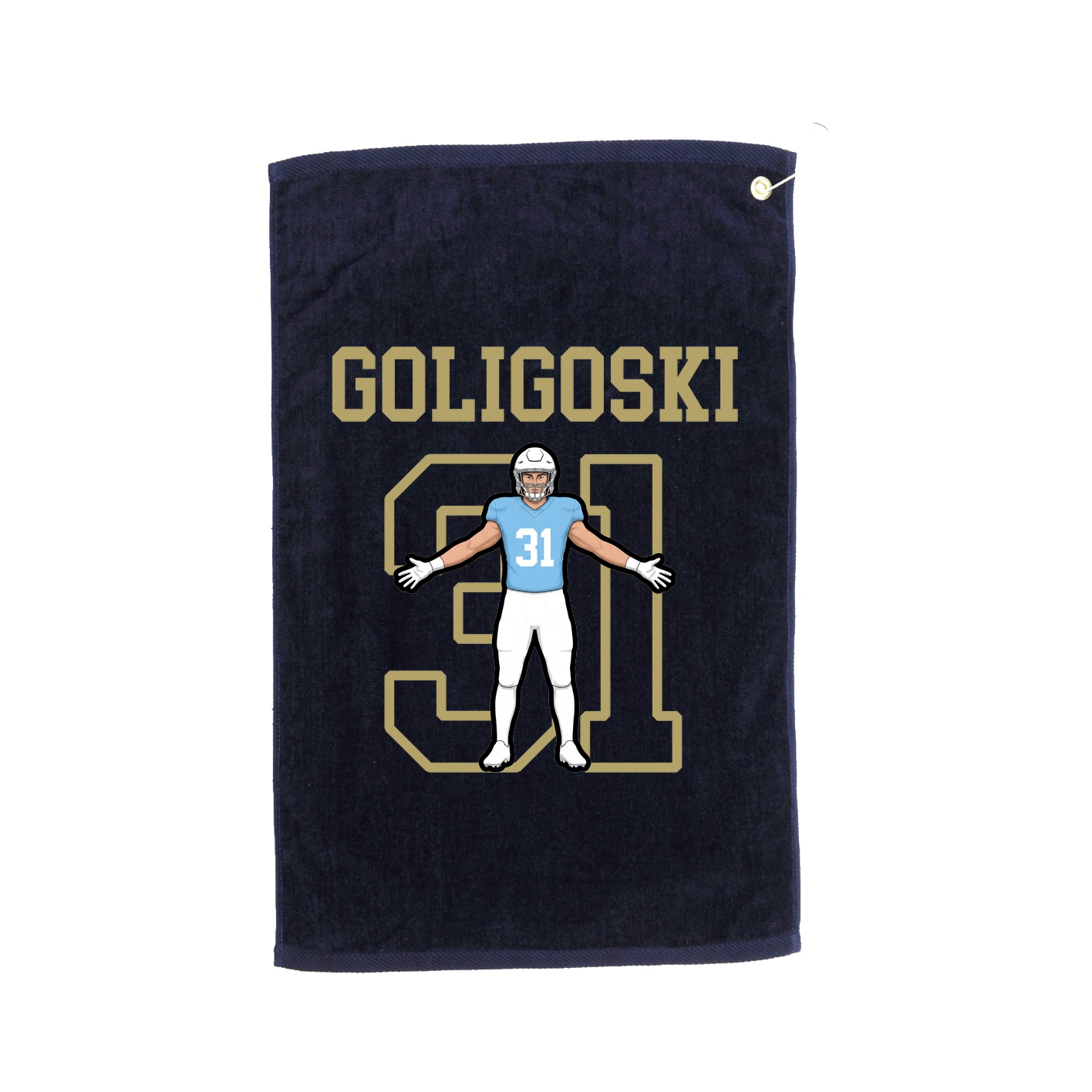 Golf Towel — Shirsey in Navy