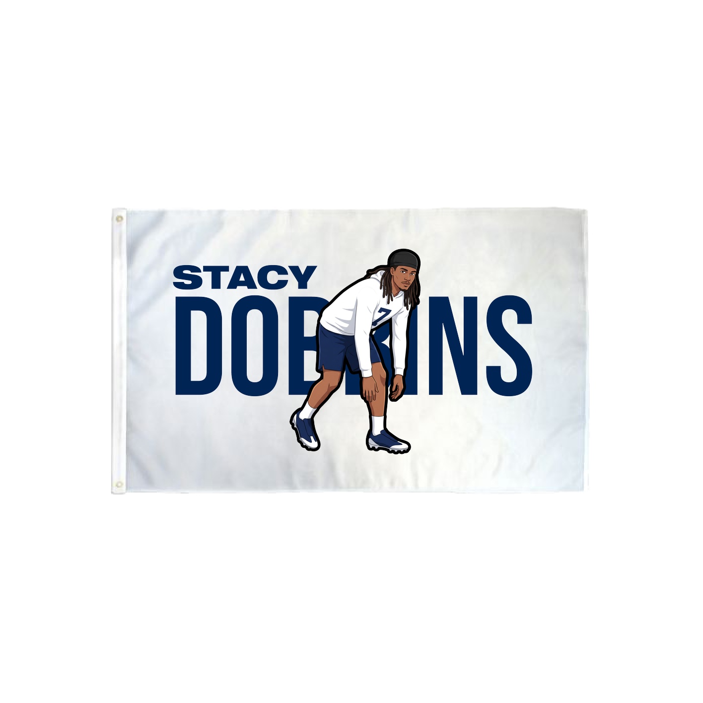 3x5 Flag — Player Name in Classic
