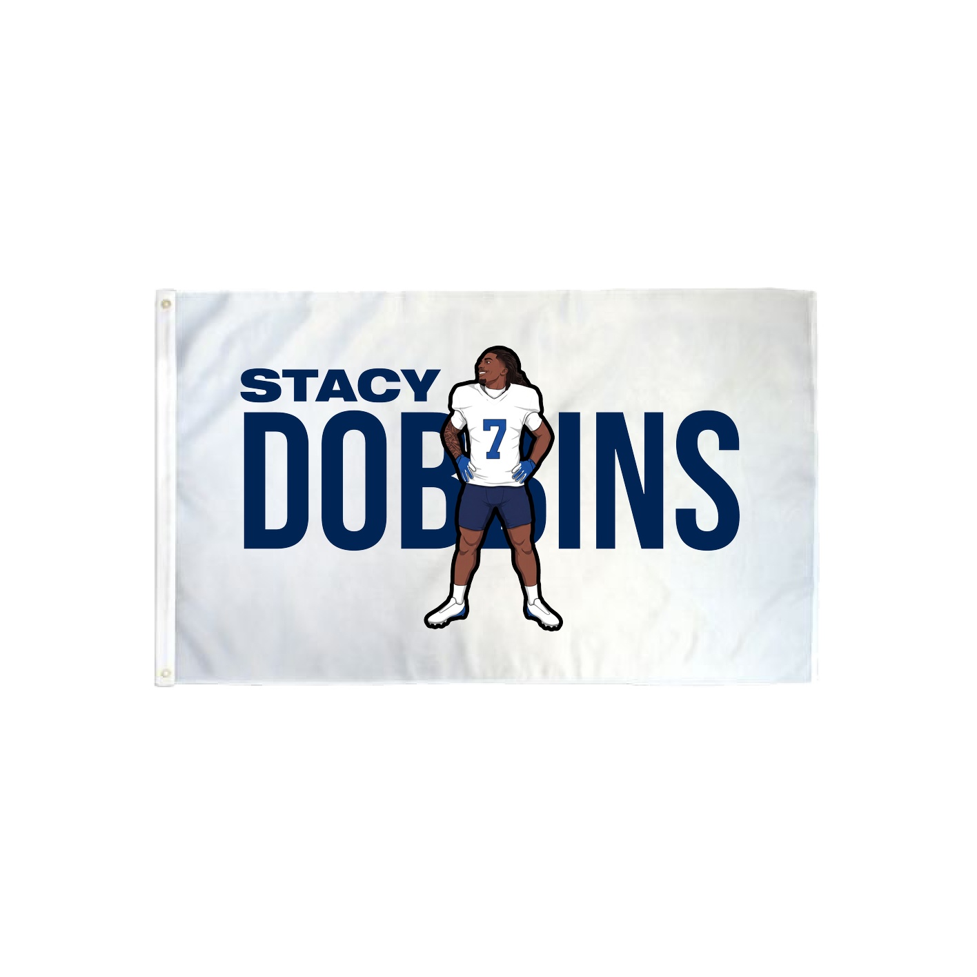 3x5 Flag — Player Name in Classic