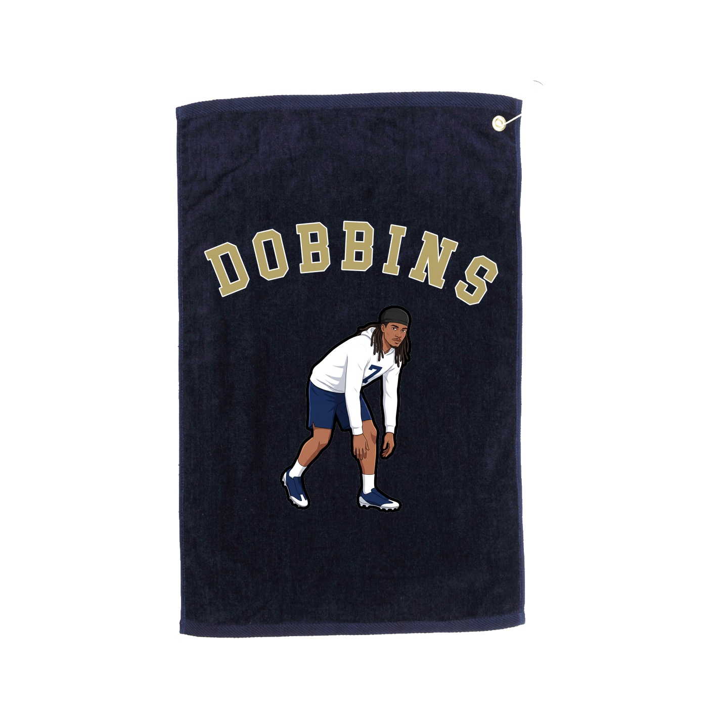Golf Towel — Shirsey Arch in Navy
