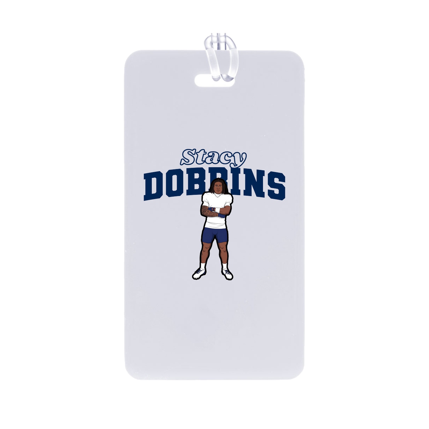 Bag Tag — Name Arch in Classic