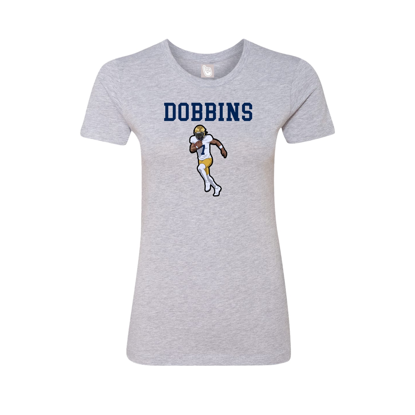 Fitted Women's Tee — Shirsey in Grey