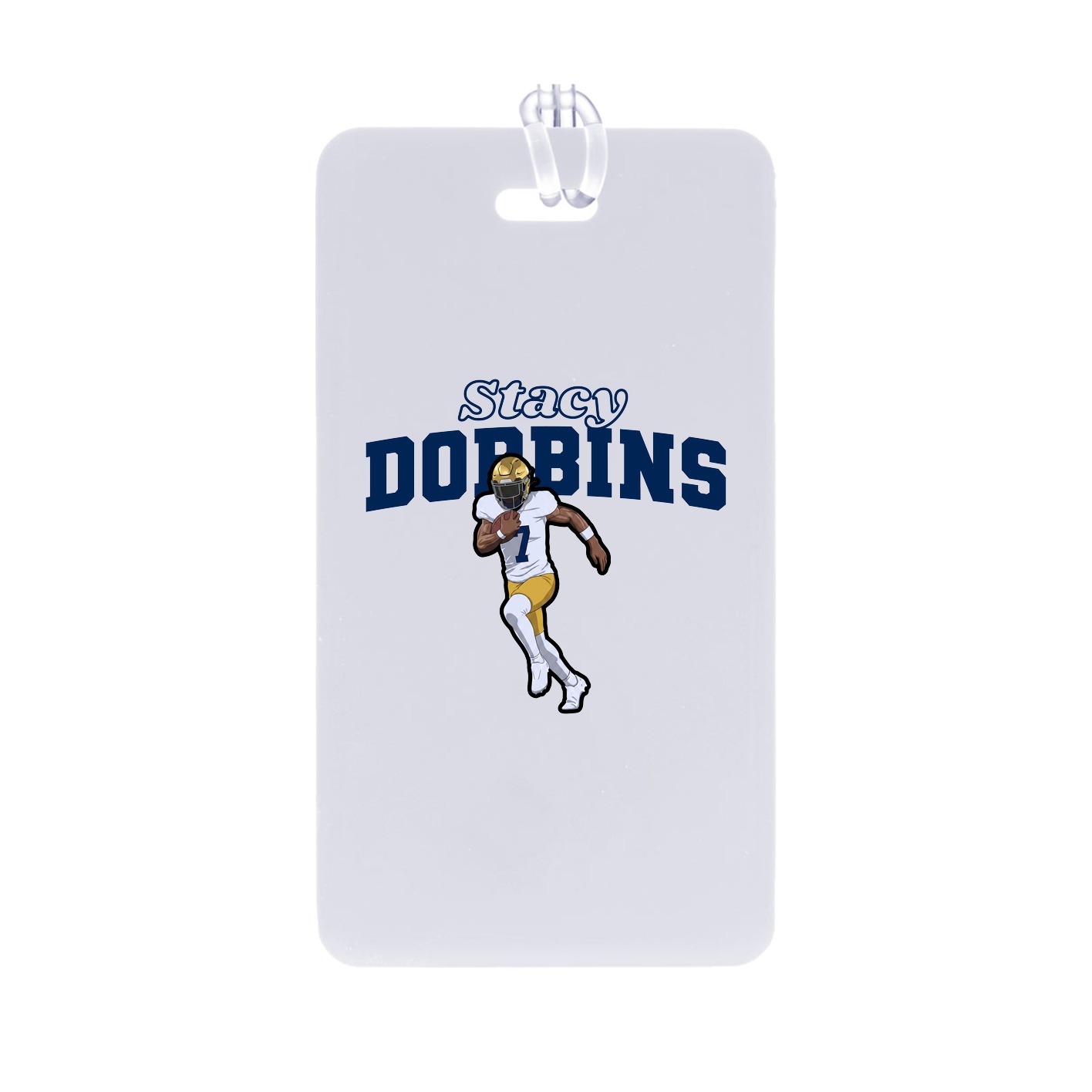 Bag Tag — Name Arch in Classic