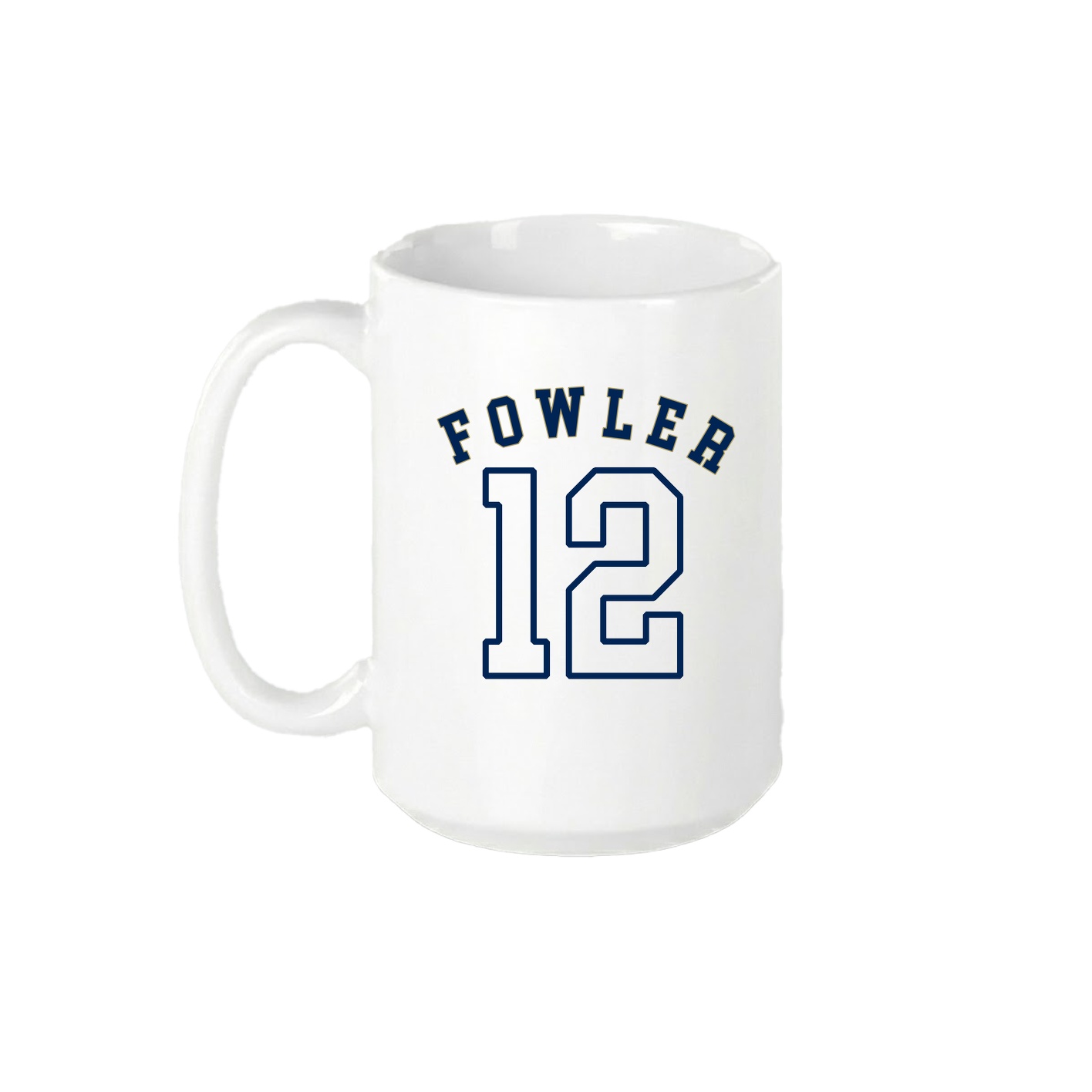 15oz Coffee Mug — Shirsey Arch in White