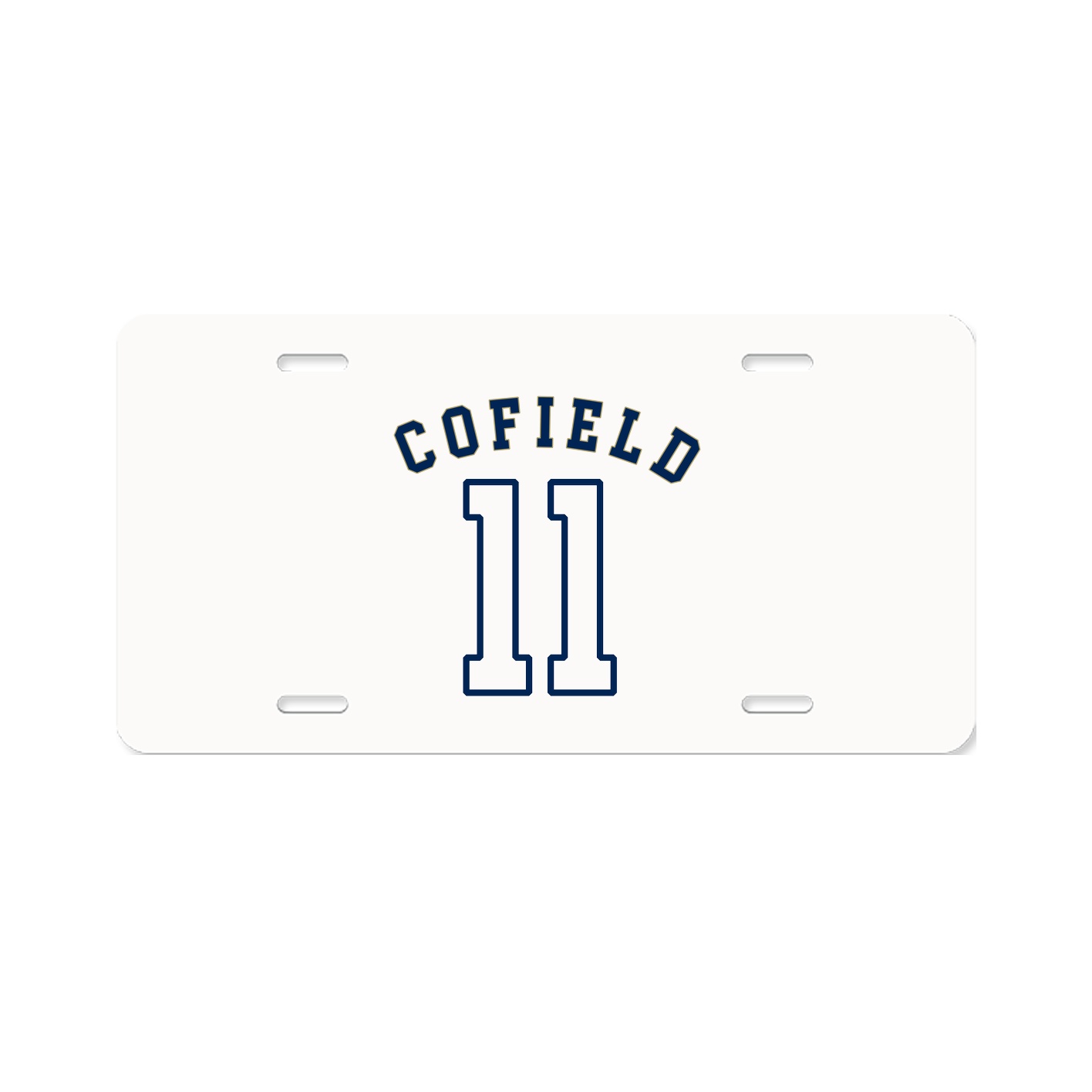 License Plate — Shirsey Arch in Classic