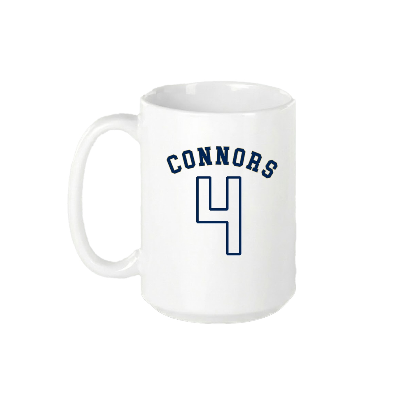 15oz Coffee Mug — Shirsey Arch in White