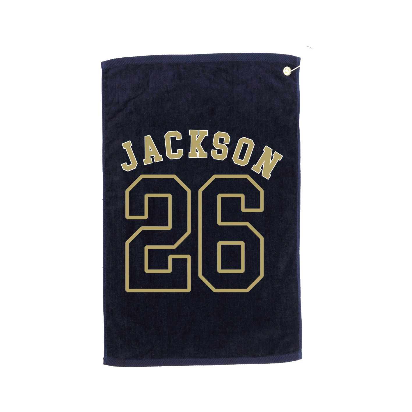 Golf Towel — Shirsey Arch in Navy