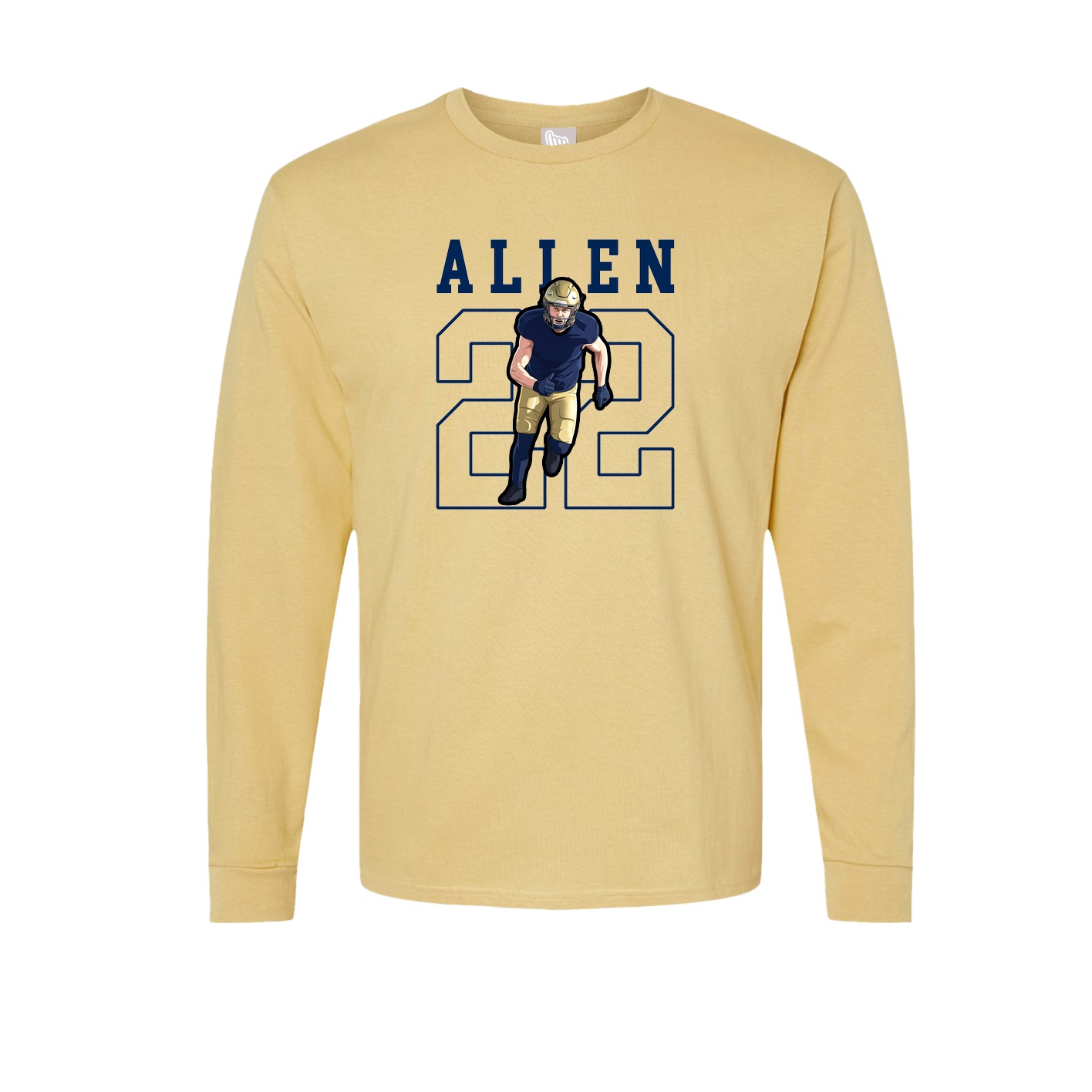 Long Sleeve Tee — Classic in Vegas Gold