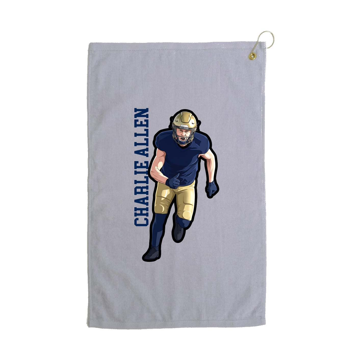 Golf Towel — Classic in Grey