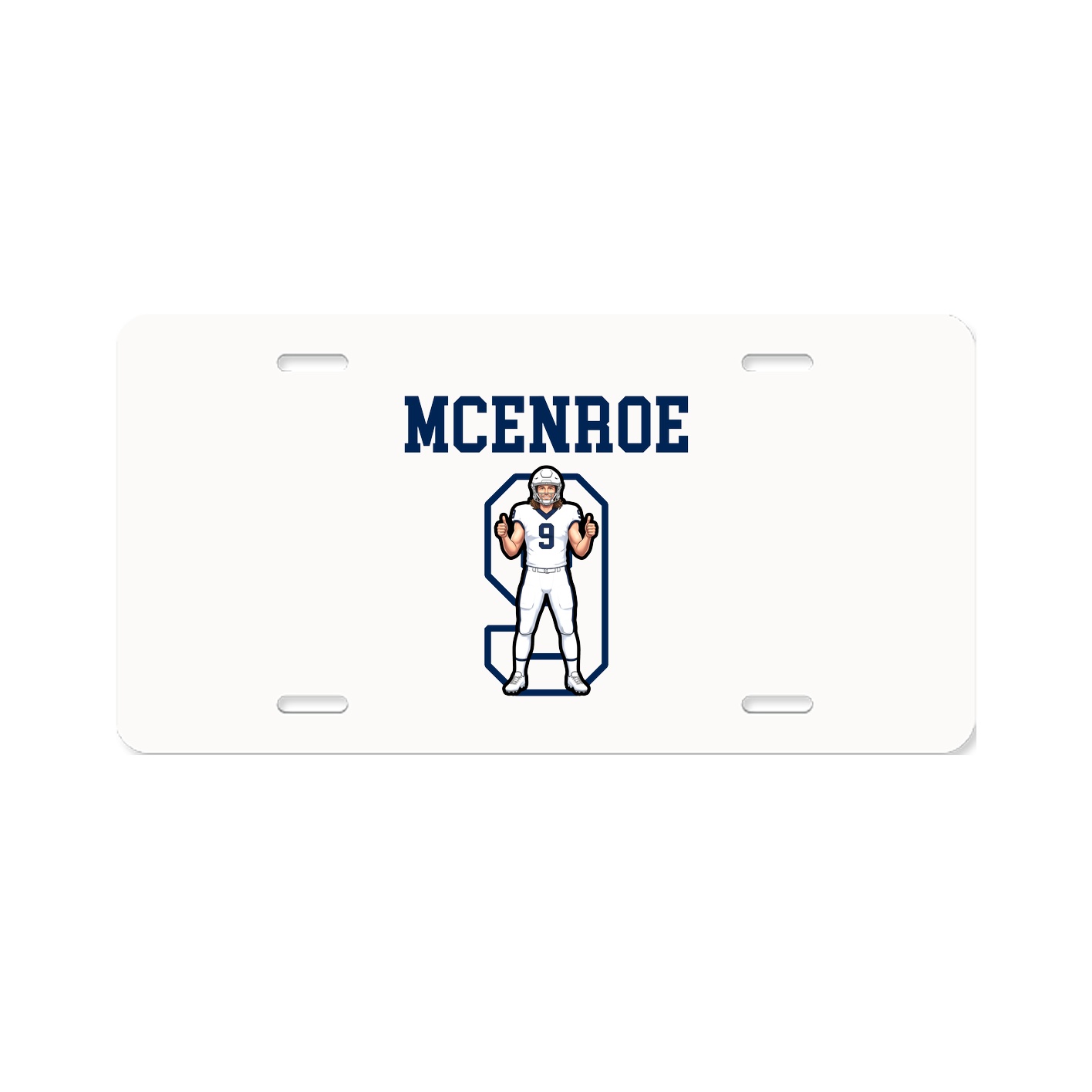 License Plate — Shirsey in Classic