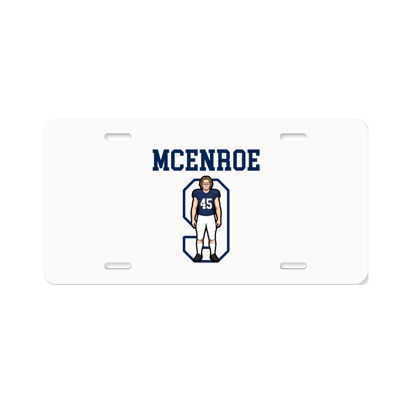 License Plate — Shirsey in Classic