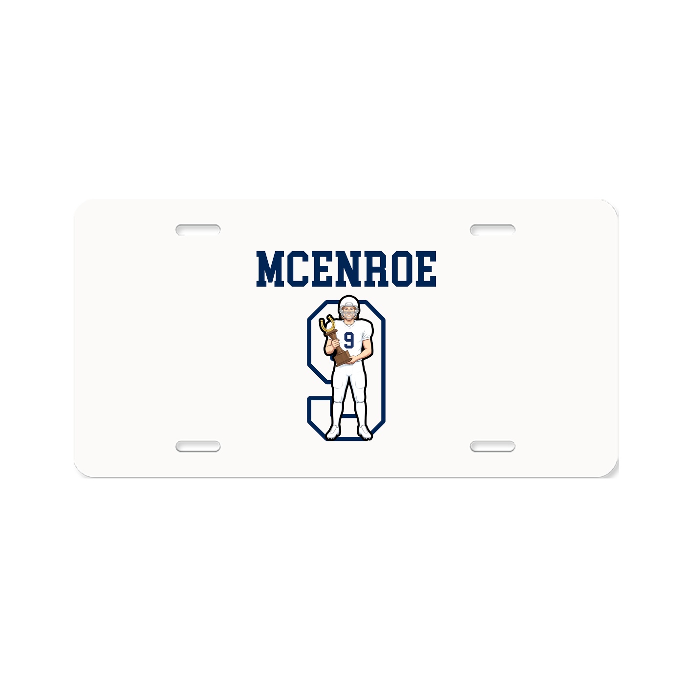License Plate — Shirsey in Classic