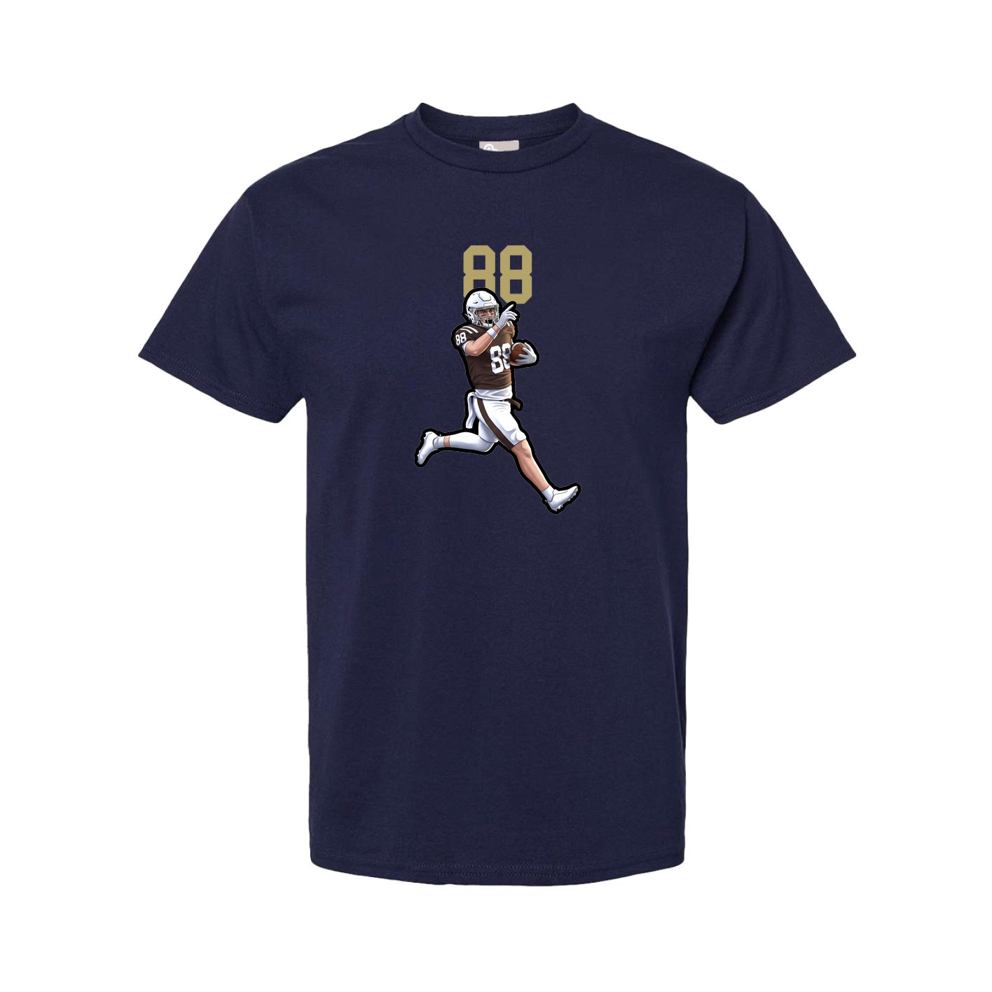 Youth Tee — Number Top in Navy