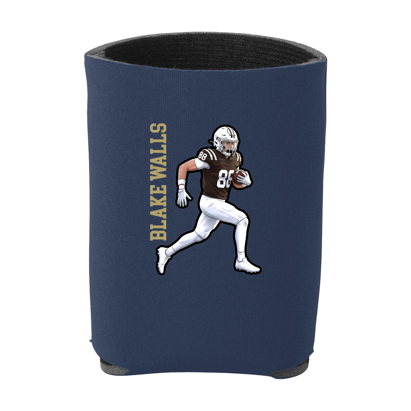Can Holder — Name Vertical in Navy