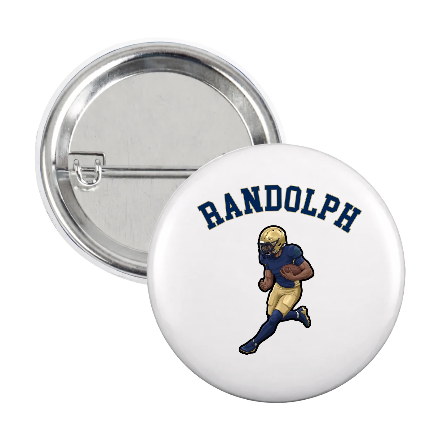 Game Day Button — Shirsey Arch in White