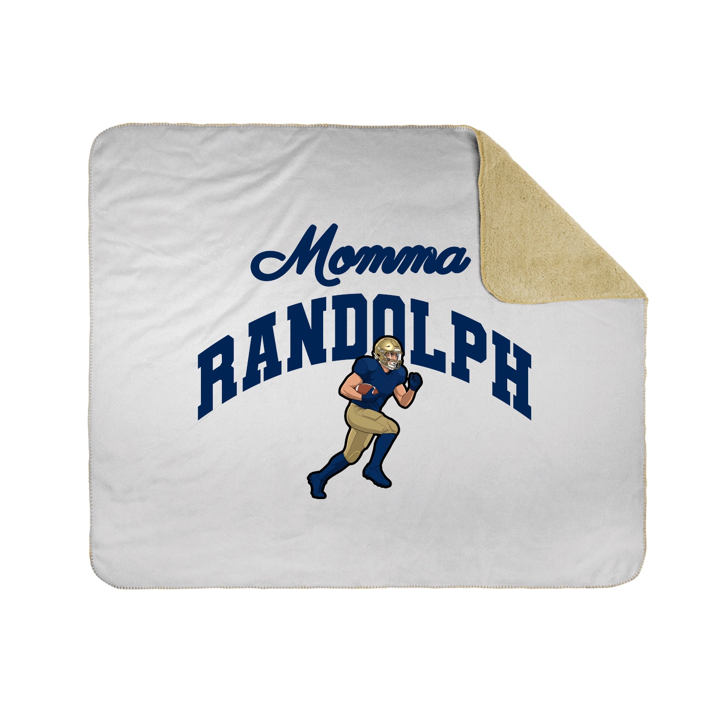 Throw Blanket — Mothers Day Arch in White