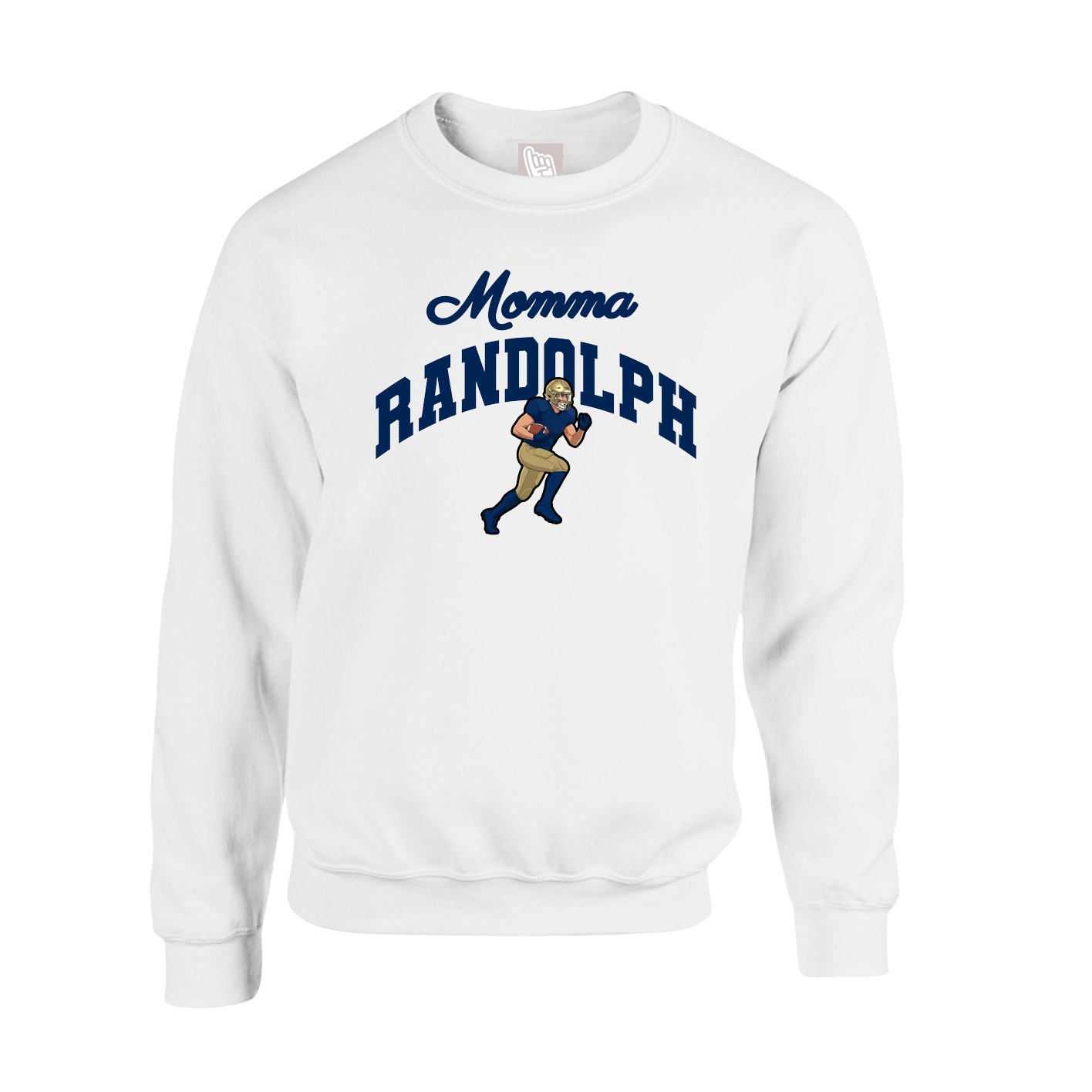 Fleece Crew — Mothers Day Arch in White