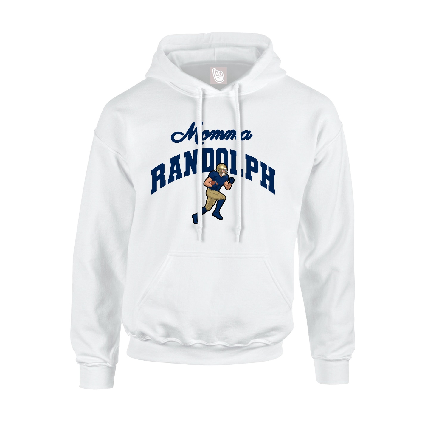 Youth Hoodie — Mothers Day Arch in White