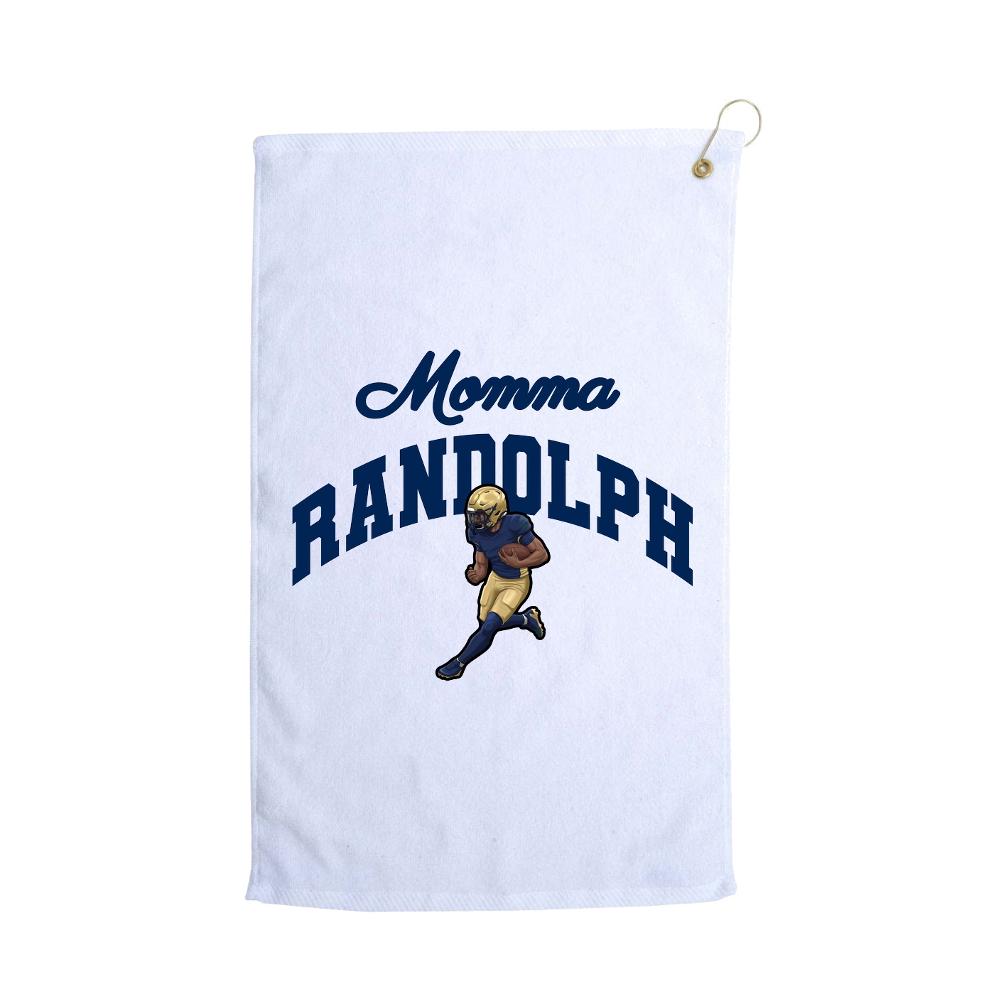 Golf Towel — Mothers Day Arch in White