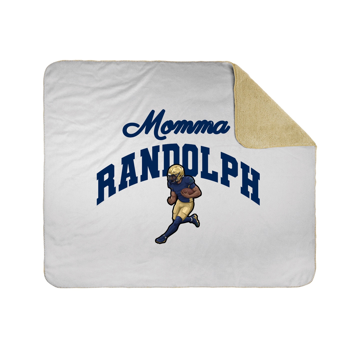 Throw Blanket — Mothers Day Arch in White