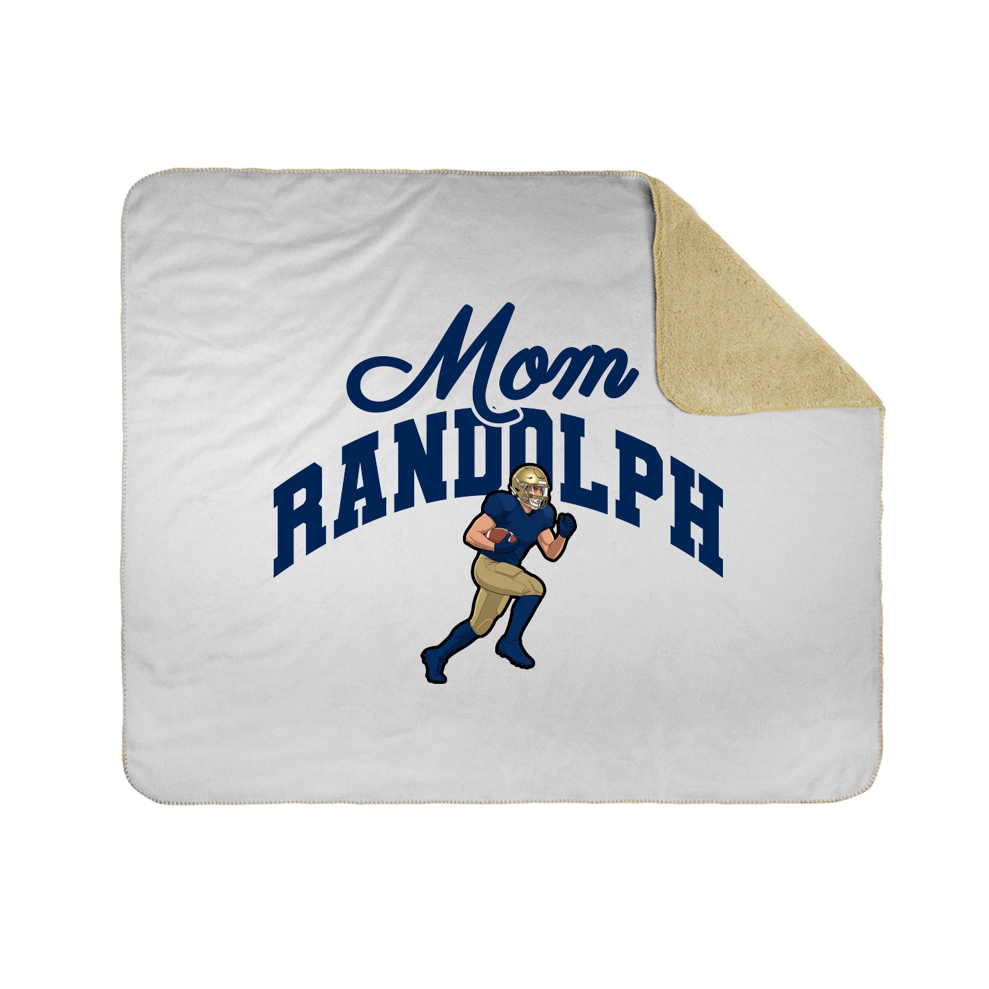Throw Blanket — Mothers Day Arch in White